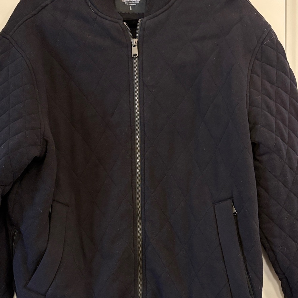 Athleta Quilted Jacket Black